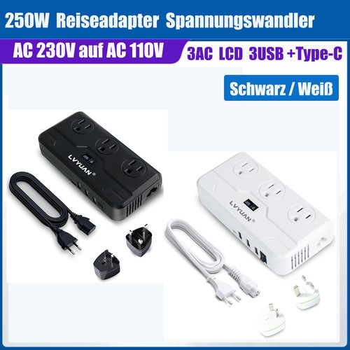 250w spannungswandler 230v auf - 230v,