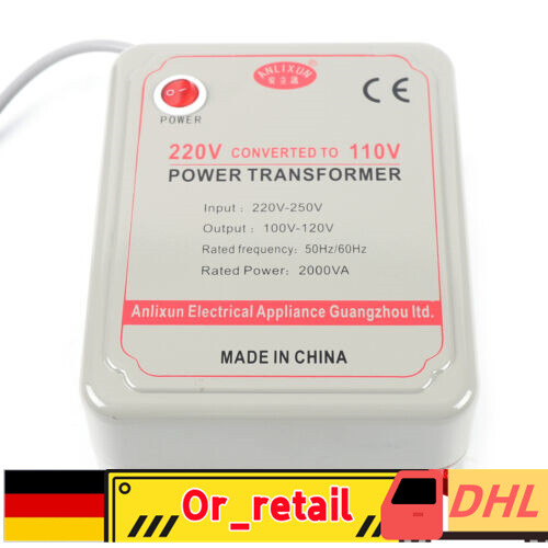 220v auf 110v - ac,