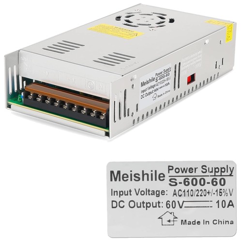 Trafo netzteil 60v - 10a, 600w