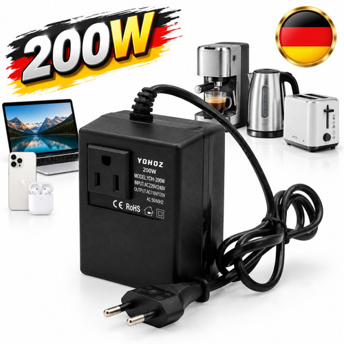 200w spannungswandler - 200w,